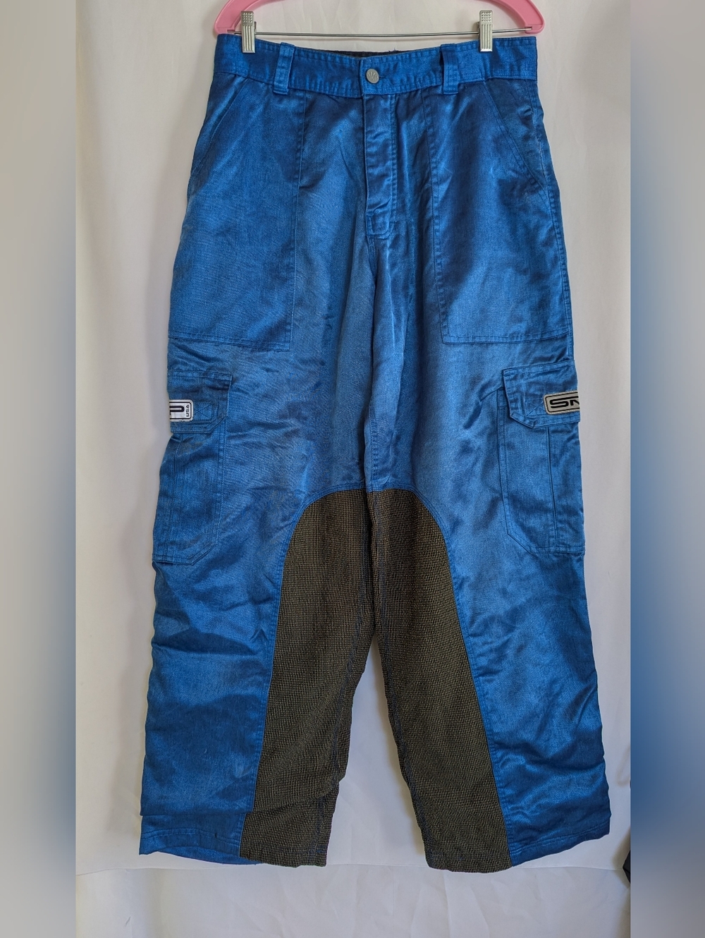 Vintage SMP Medium 32/34 Kevlar Ski Snowboard Pants Cargo Durable Heavy duty